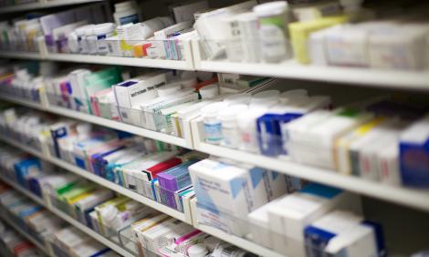 Pharmaceutical and medical supplies ready for dispatch